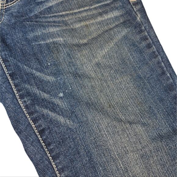 l.e.i. Jeans Bridget Curvy Bootcut Denim Size 5 *Damaged* - Picture 11 of 15